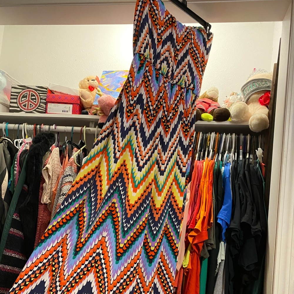 Long dress, bought in San Antonio